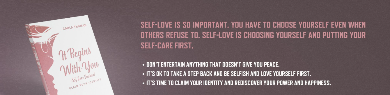 It Begins With You Self Love Journal "CLAIM YOUR IDENTITY"