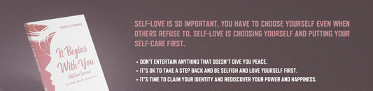 It Begins With You Self Love Journal "CLAIM YOUR IDENTITY"