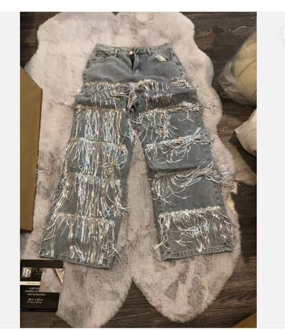 WOMEN SEXY CASUAL JEANS SMALL