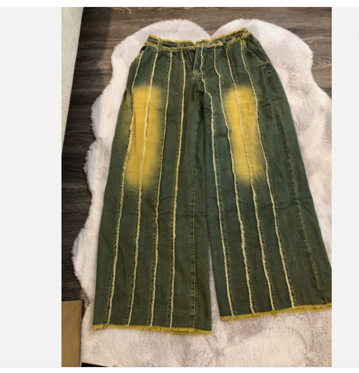 Women PLUS SIZE casual Stain Jeans sz lg